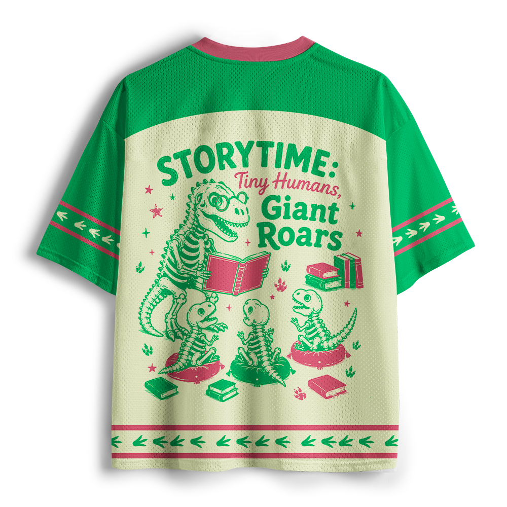 Pagewings Storytime Unisex Mesh Jersey