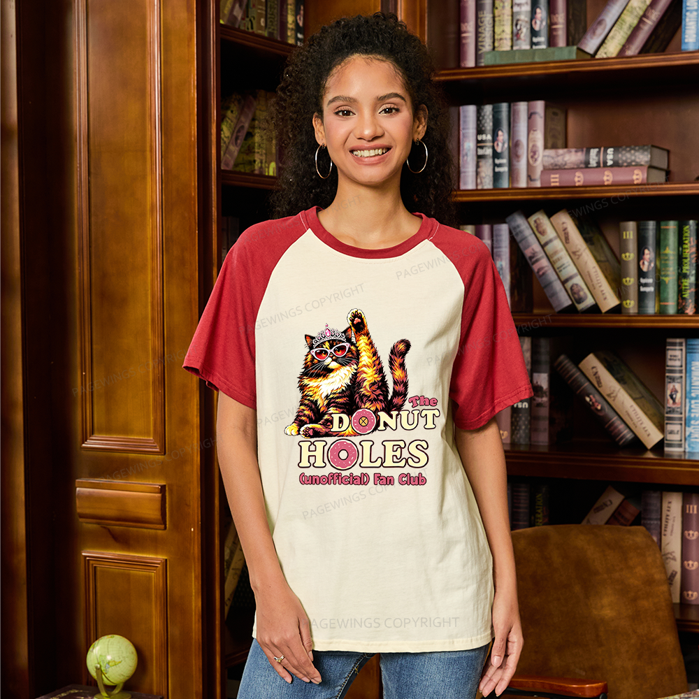 Pagewings Sci Fi Bookish Raglan T-shirt