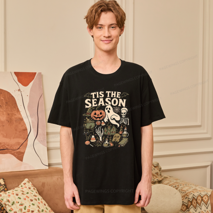 Pagewings Vintage Halloween Unisex Classic T-shirt