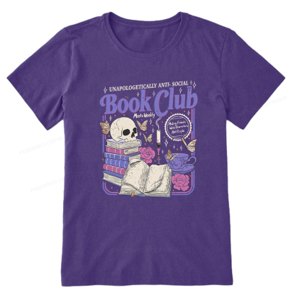 Pagewings Anti Social Book Club Unisex Classic T-shirt