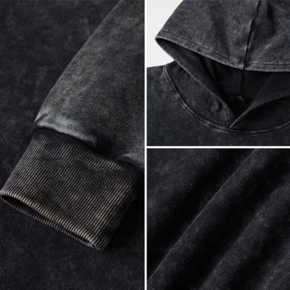 Pagewings Defend the Public Library Washed Crop Hoodie