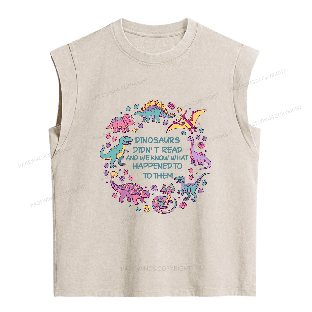 Pagewings Please Be Patient With Me Women's Washed Tank Top