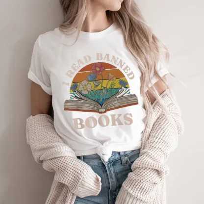 Pagewings I Read Banned Books Unisex Classic T-shirt