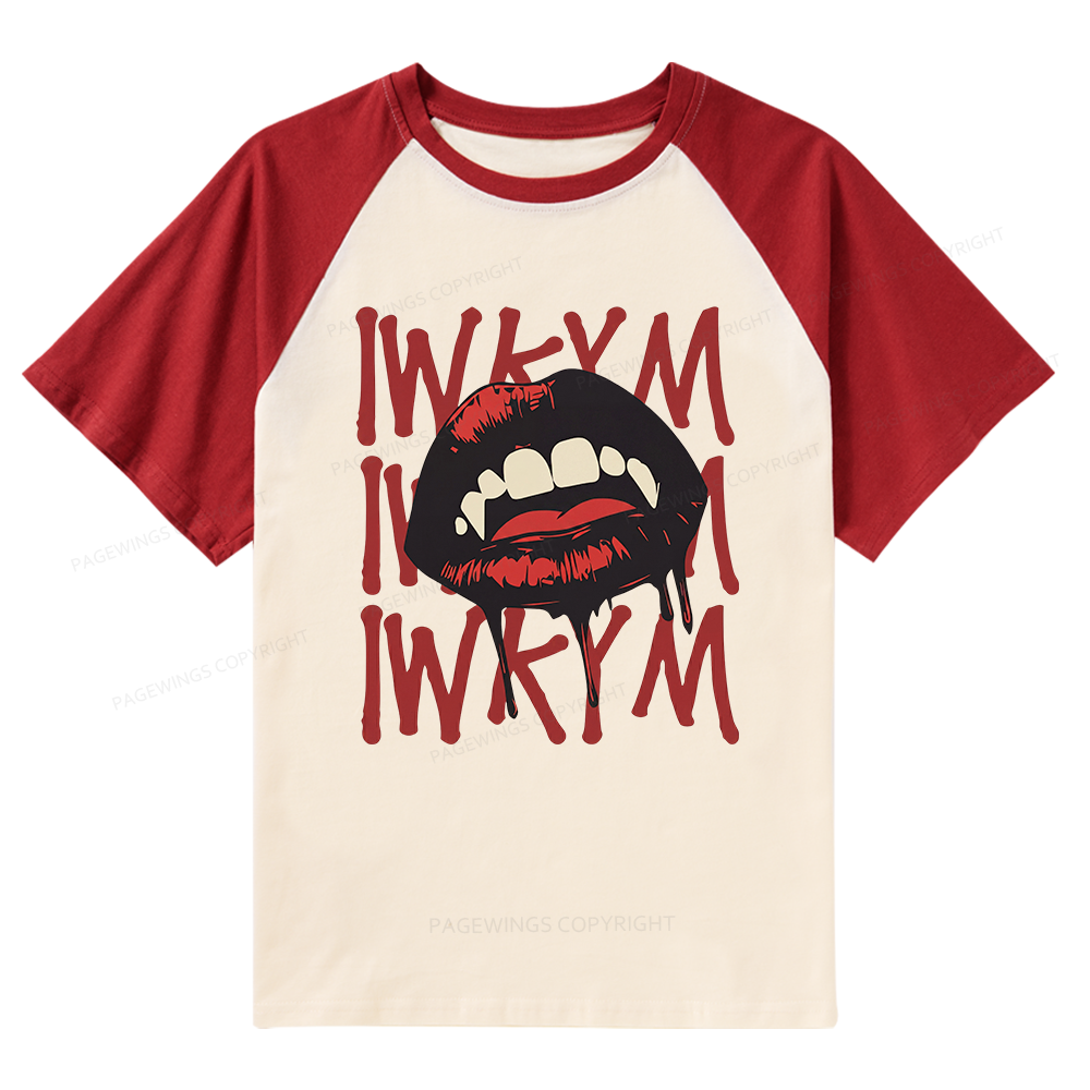 Pagewings Sci-Fi Novel Lover Raglan T-shirt