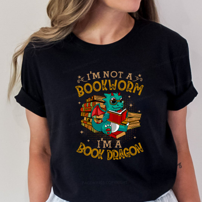 Pagewings Book Dragon T Shirts Unisex Classic T-shirt