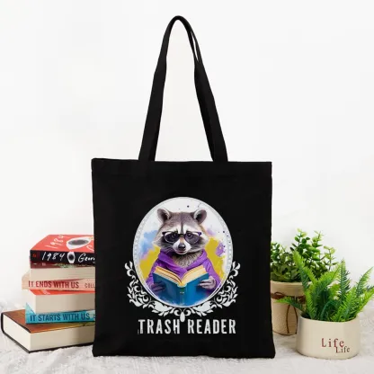 Pagewings Trash Reader Tote Bag