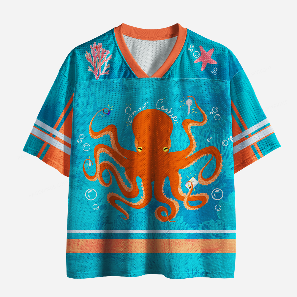 Pagewings Smart Cookie Unisex Mesh Jersey