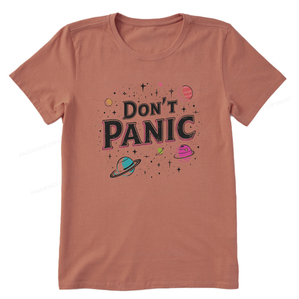 Pagewings Don't Panic Unisex Classic T-shirt