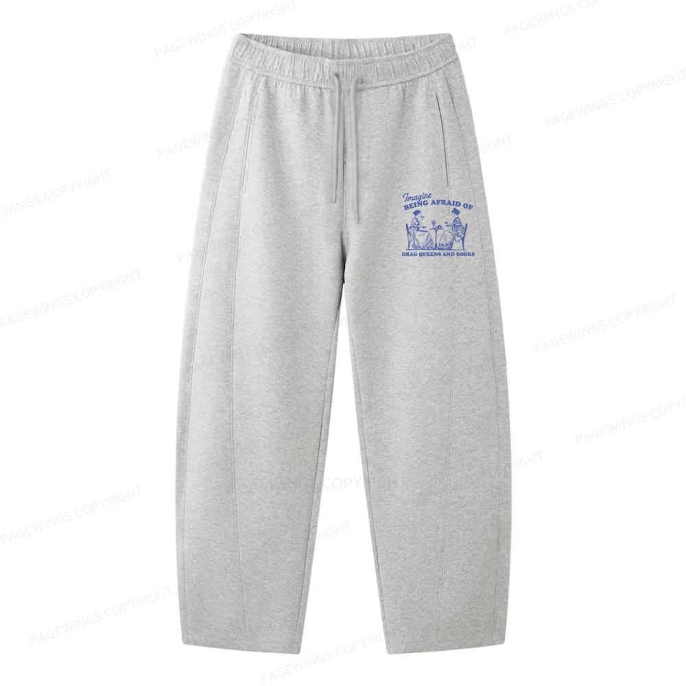 Pagewings Drag Queens Unisex Barrel Sweatpants