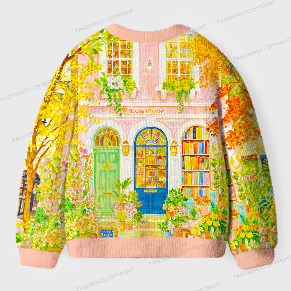 Pagewings Bookstore Unisex Ugly Cardigan Sweaters