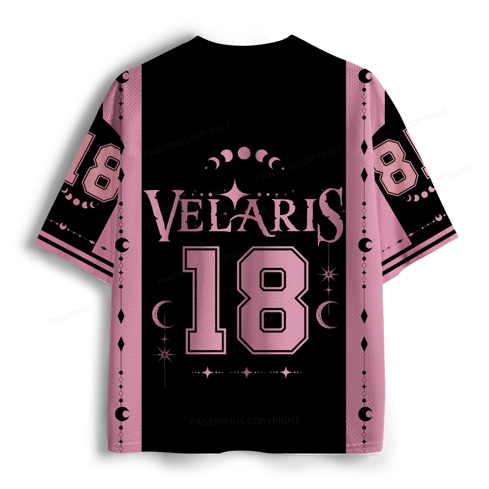 Pagewings Velaris City Of Starlight Unisex Mesh Jersey