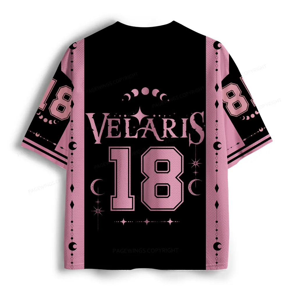 Pagewings Velaris City Of Starlight Unisex Mesh Jersey