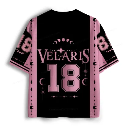 Pagewings Velaris City Of Starlight Unisex Mesh Jersey