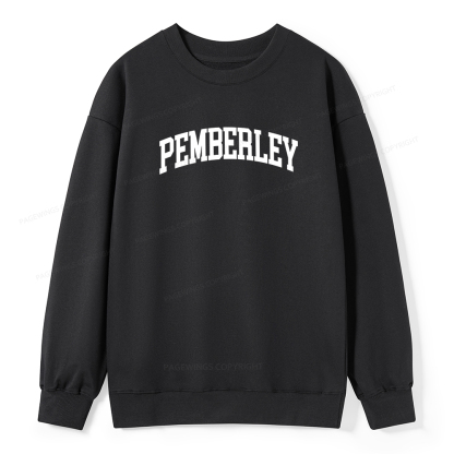 Pagewings Pride and Prejudice Pemberley Bookworm Unisex Classic Sweatshirt
