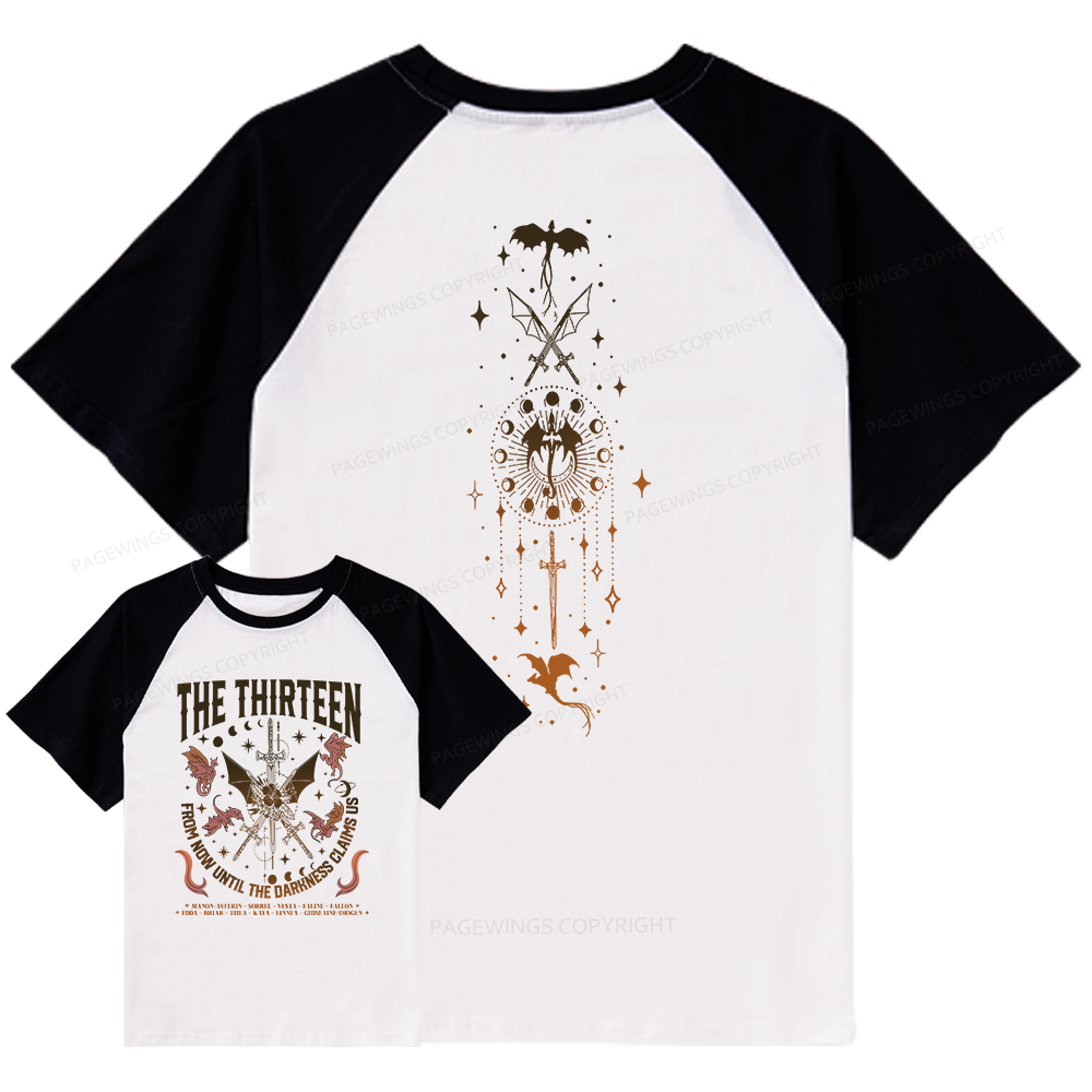 Pagewings Fantasy Raglan T-shirt