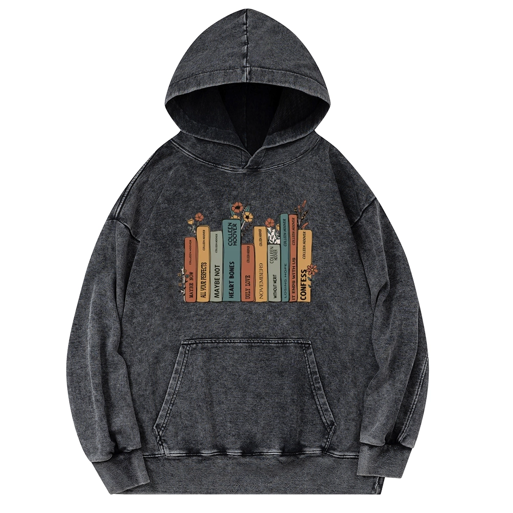 Pagewings It Ends With Us CoHo Unisex Washed Hoodie