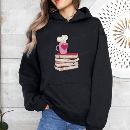 Pagewing Valentine's Day Gift for the Book Lover Unisex Classic Hoodie