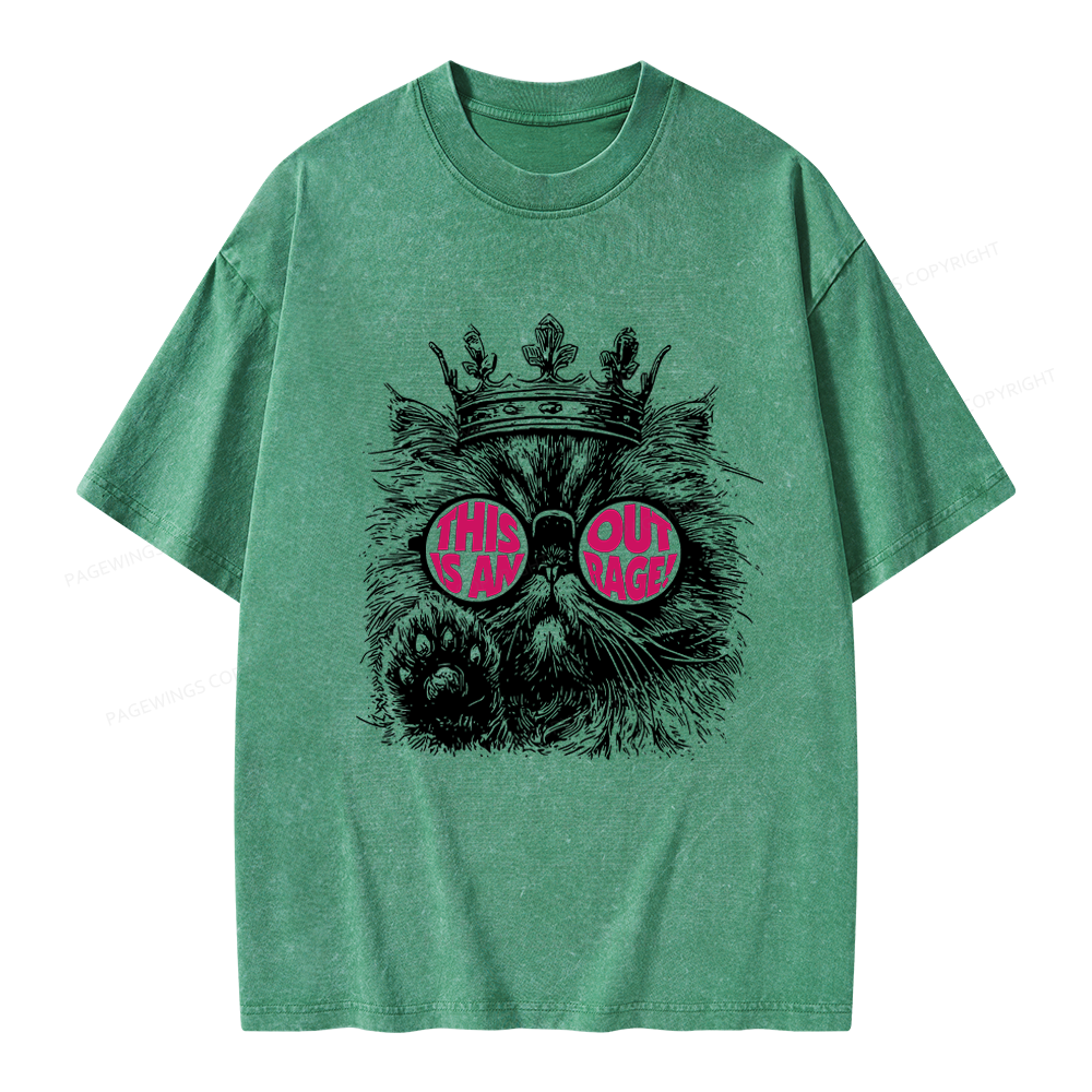 Pagewings Sci-Fi Book Lover Unisex Washed T-shirt