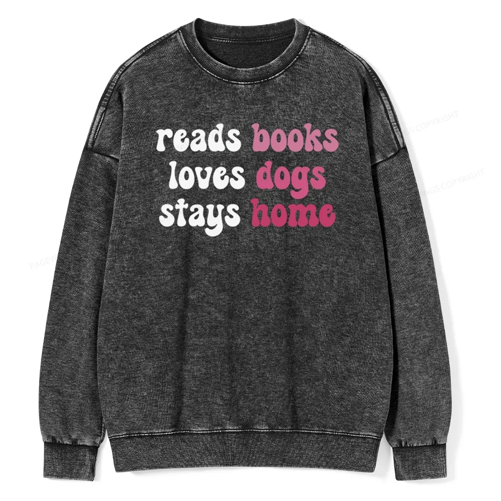 Pagewing Pagewing Save Our Librarys For Keeping Reading Unisex Washed Sweatshirt