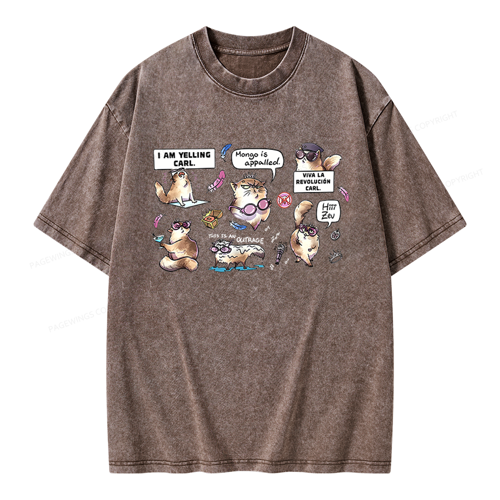 Pagewings Sci Fi Bookish Unisex Washed T-shirt