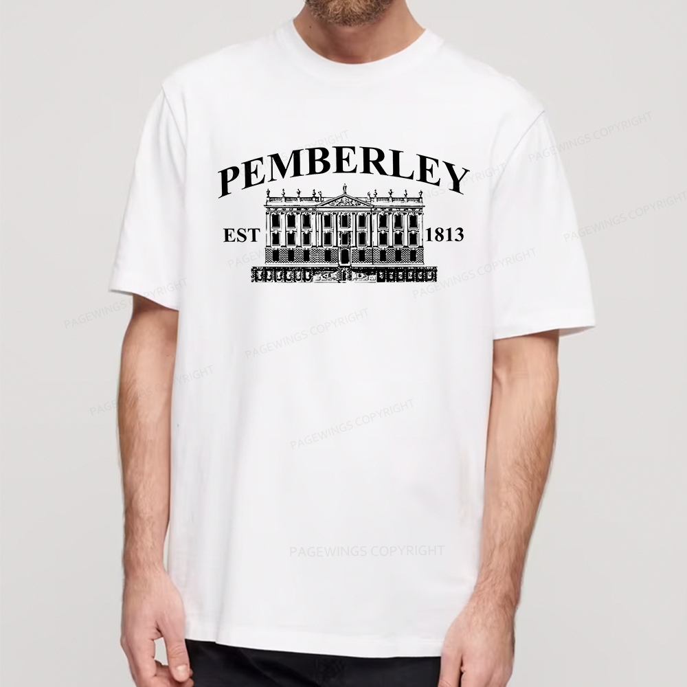 Pagewings Pemberley Unisex EST 1813 Unisex Classic T-shirt