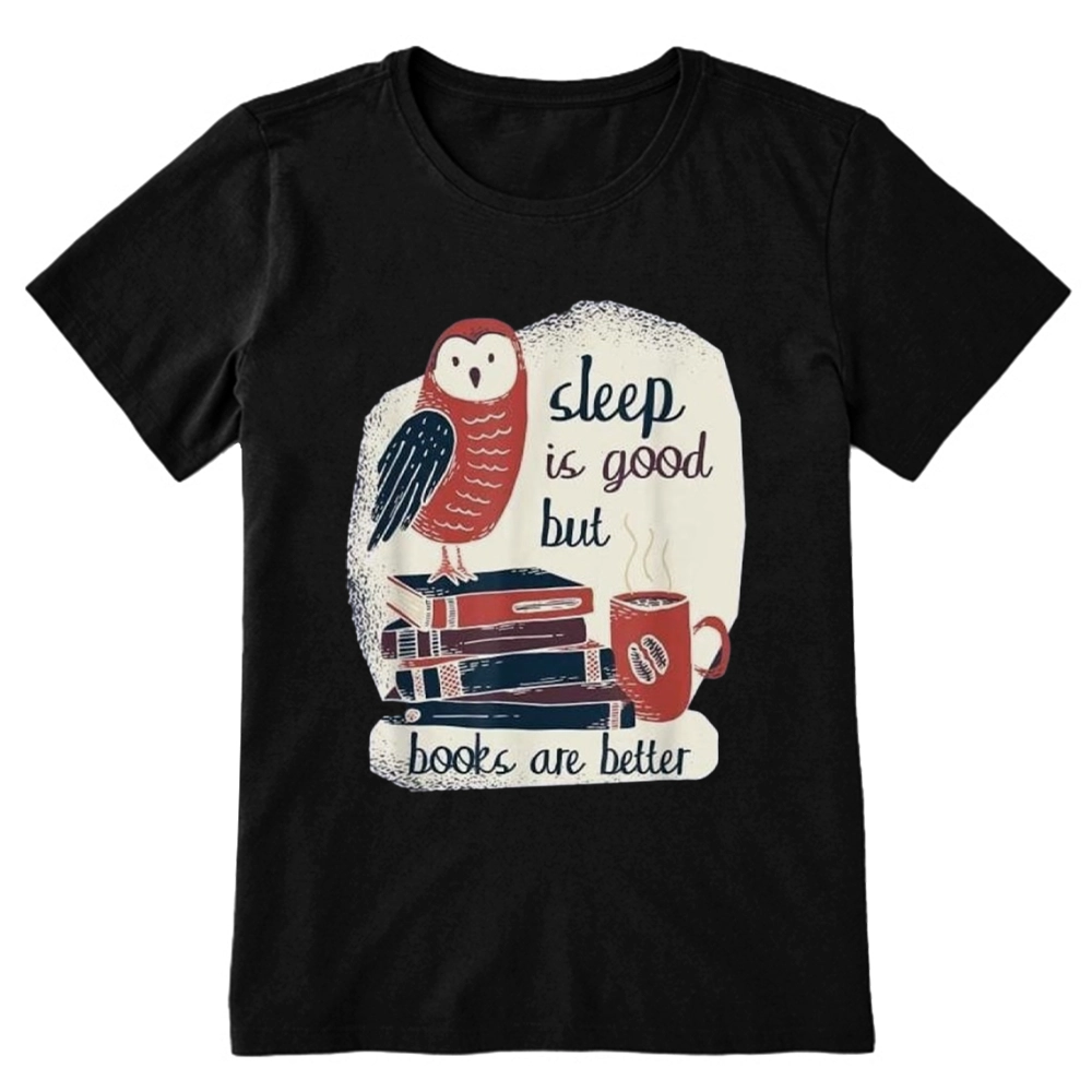 Pagewings Sleep is Good But Book is Better Unisex Classic T-shirt