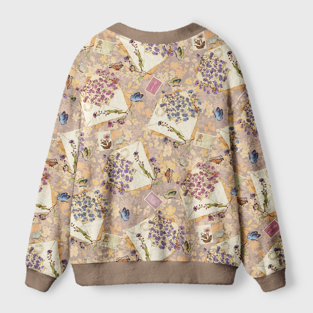 Pagewings Cozy Reading Light Knit Unisex Cardigan Sweaters