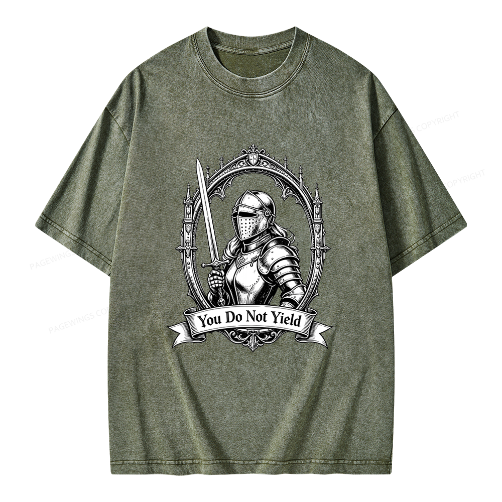 Pagewings Fantasy Book Lover Unisex Washed T-shirt