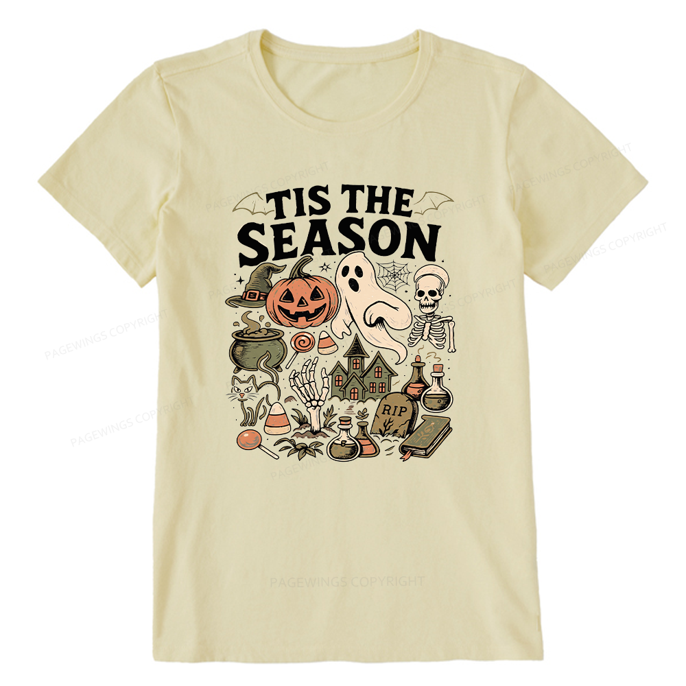 Pagewings Vintage Halloween Unisex Classic T-shirt
