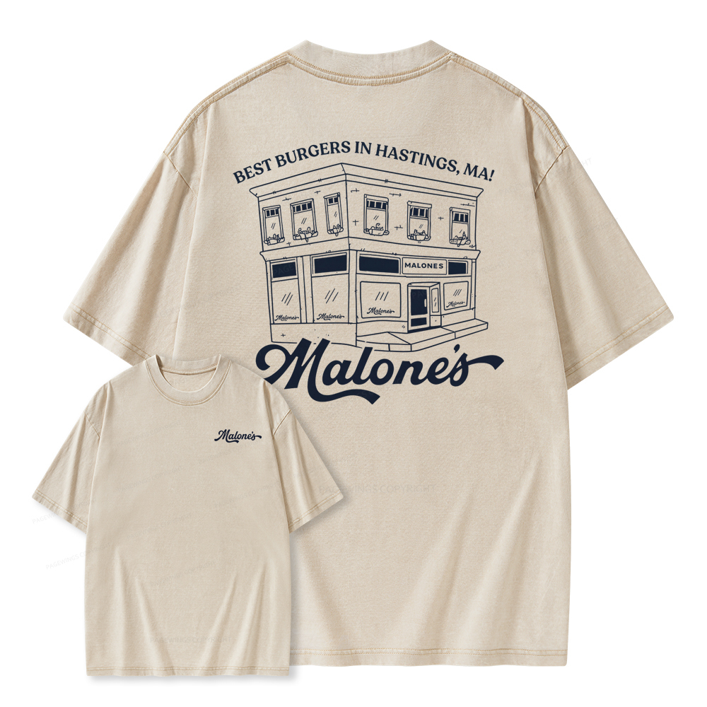 Pagewings Hockey Romance Unisex Washed T-shirt