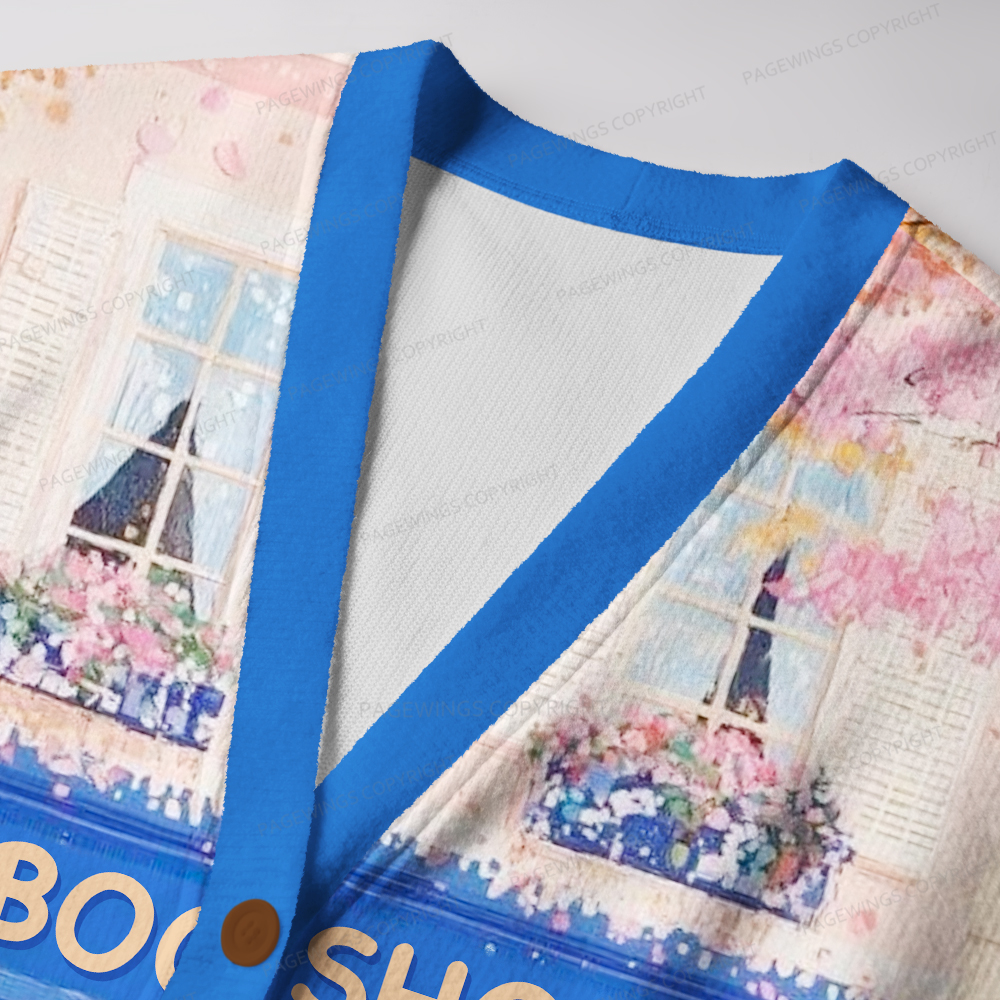 Pagewings Bookshop Unisex Ugly Cardigan Sweaters