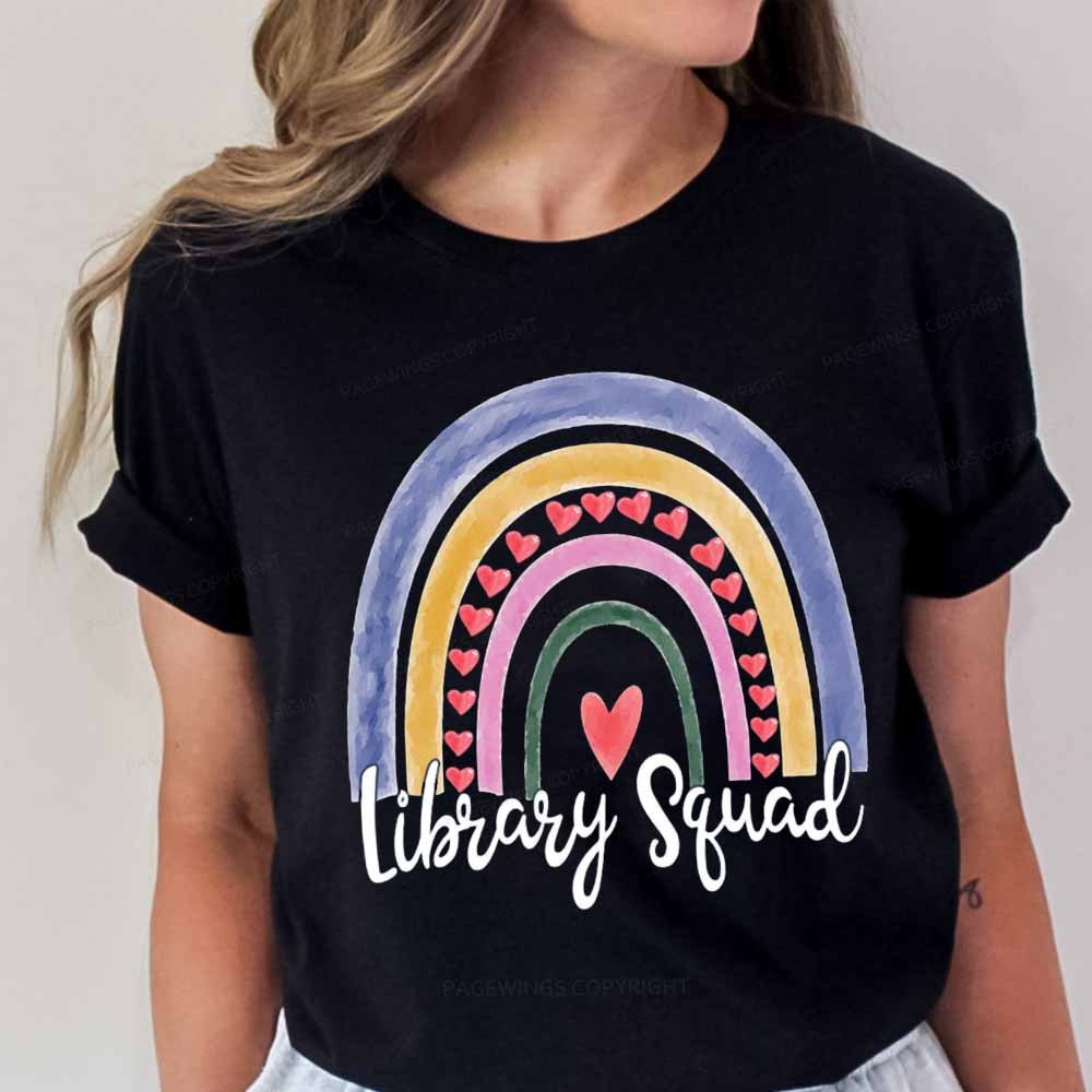 Pagewings Library Squad Shirt Unisex Classic T-shirt