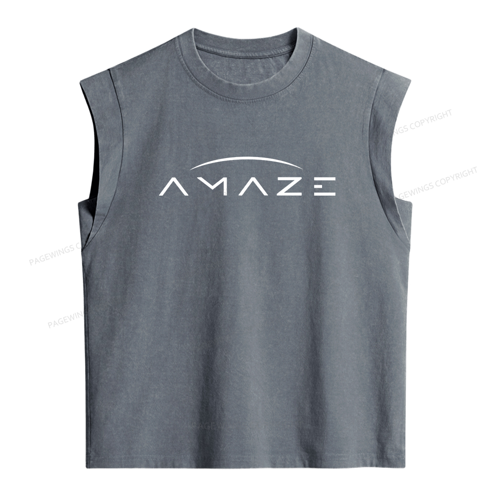 Pagewings Amaze Women's Washed Tank Top