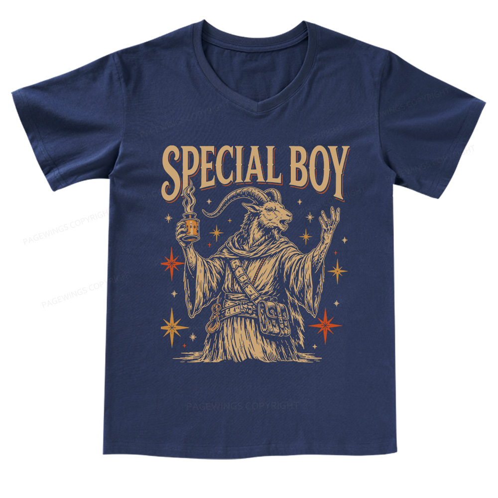 Pagewings Sci Fi Bookish V-neck T-shirt