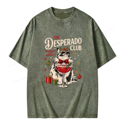 Pagewings The Desperado Club Unisex Washed T-shirt