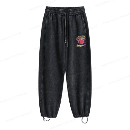 Pagewings The Rise And Fall Of Sanctuary Moon Unisex Washed Sweatpants