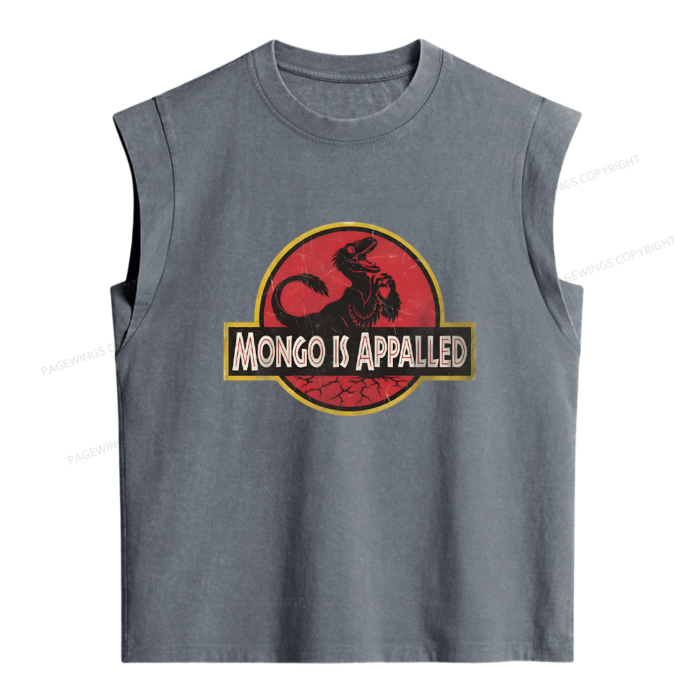Pagewings Mongo Is Appalled Women's Washed Tank Top