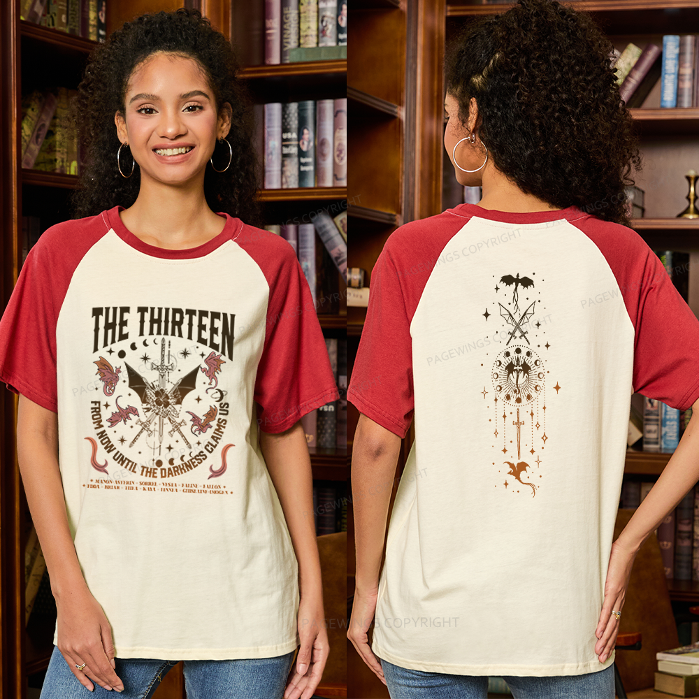 Pagewings Fantasy Raglan T-shirt
