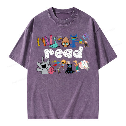 Pagewings Teacher Life Shirt, Teacher Shirt Unisex Washed T-shirt