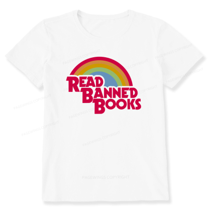 Pagewings Read Banned Books Unisex Classic T-shirt