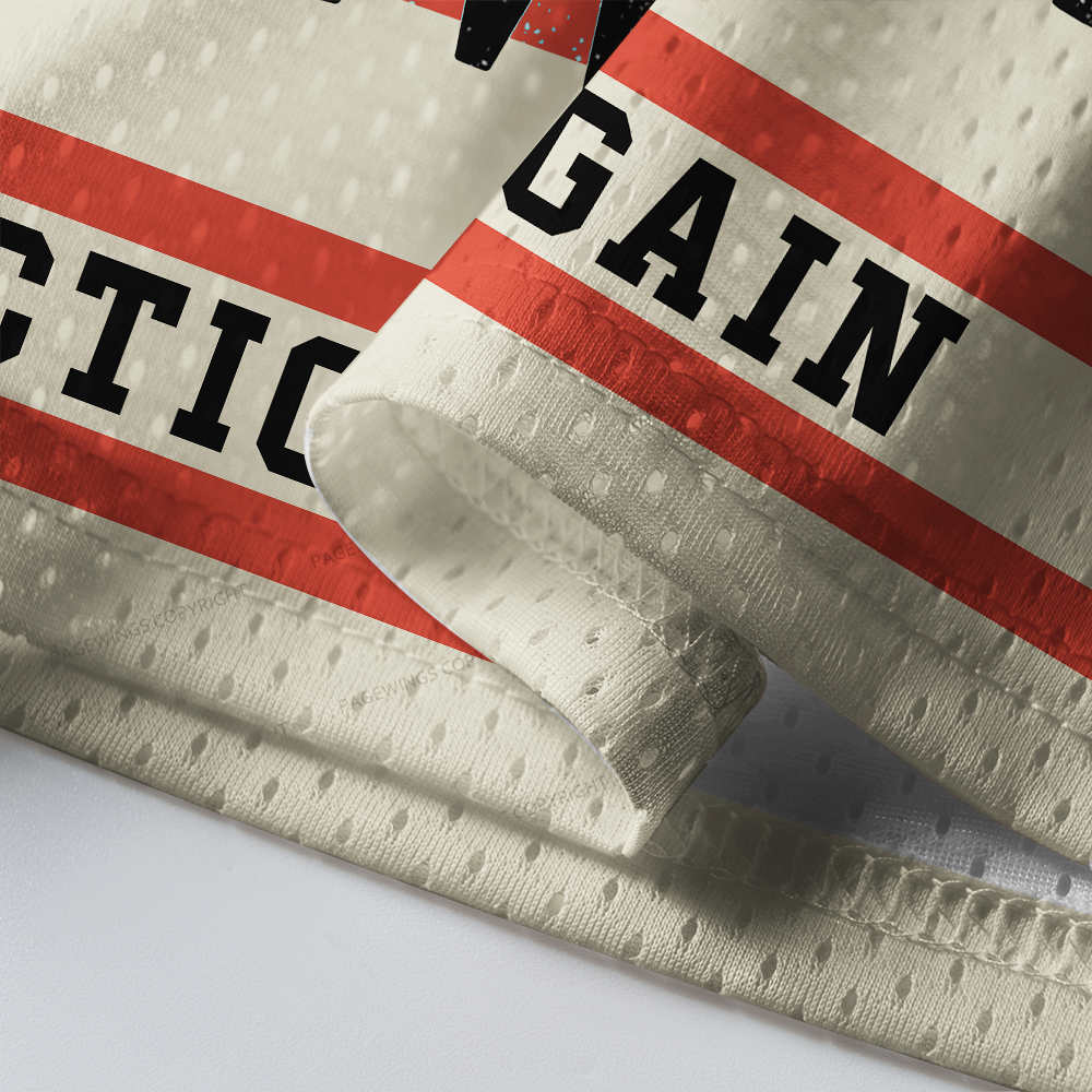 Pagewings Make Orwell Fiction Again Unisex Mesh Jersey