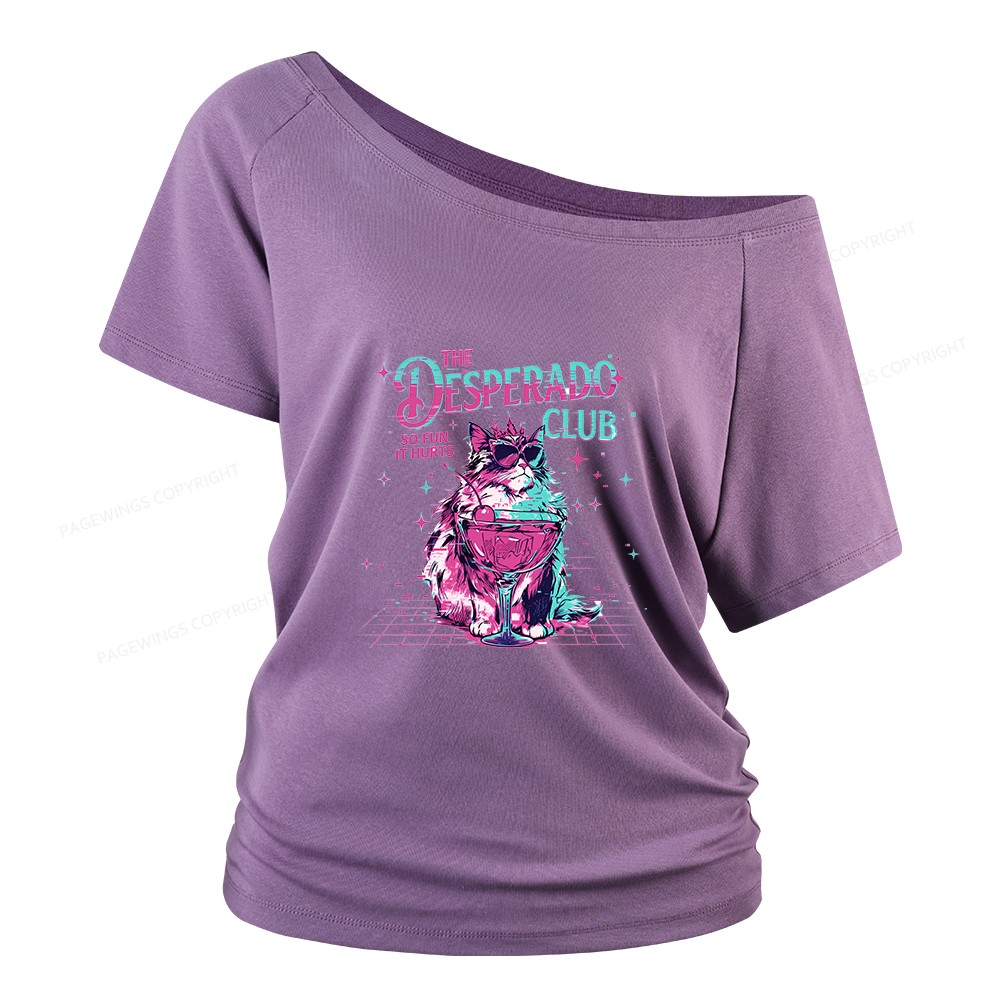 Pagewings Sci Fi Fan Women Off Shoulder T-shirts