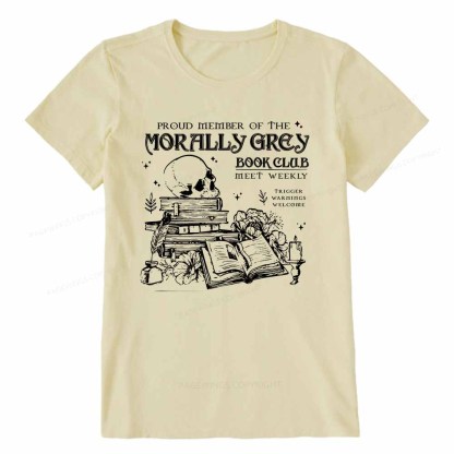 Pagewings Morally Grey Book Club Unisex Classic T-shirt
