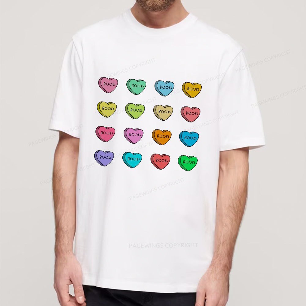Pagewings Valentine's Day Librarian Unisex Classic T-shirt