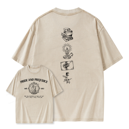 Pagewings You Have Bewitched Me Body And Soul Unisex Washed T-shirt