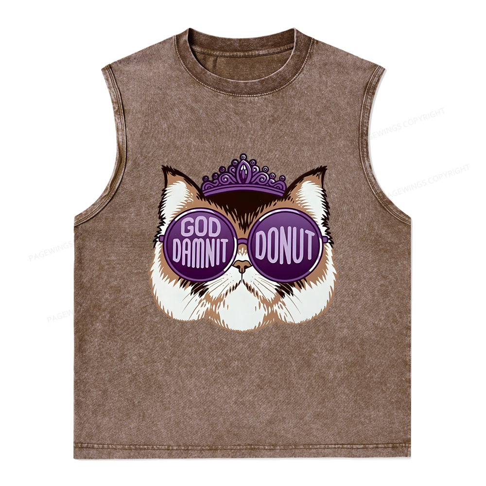 Pagewings Sci-Fi Book Lover Unisex Washed Tank Top