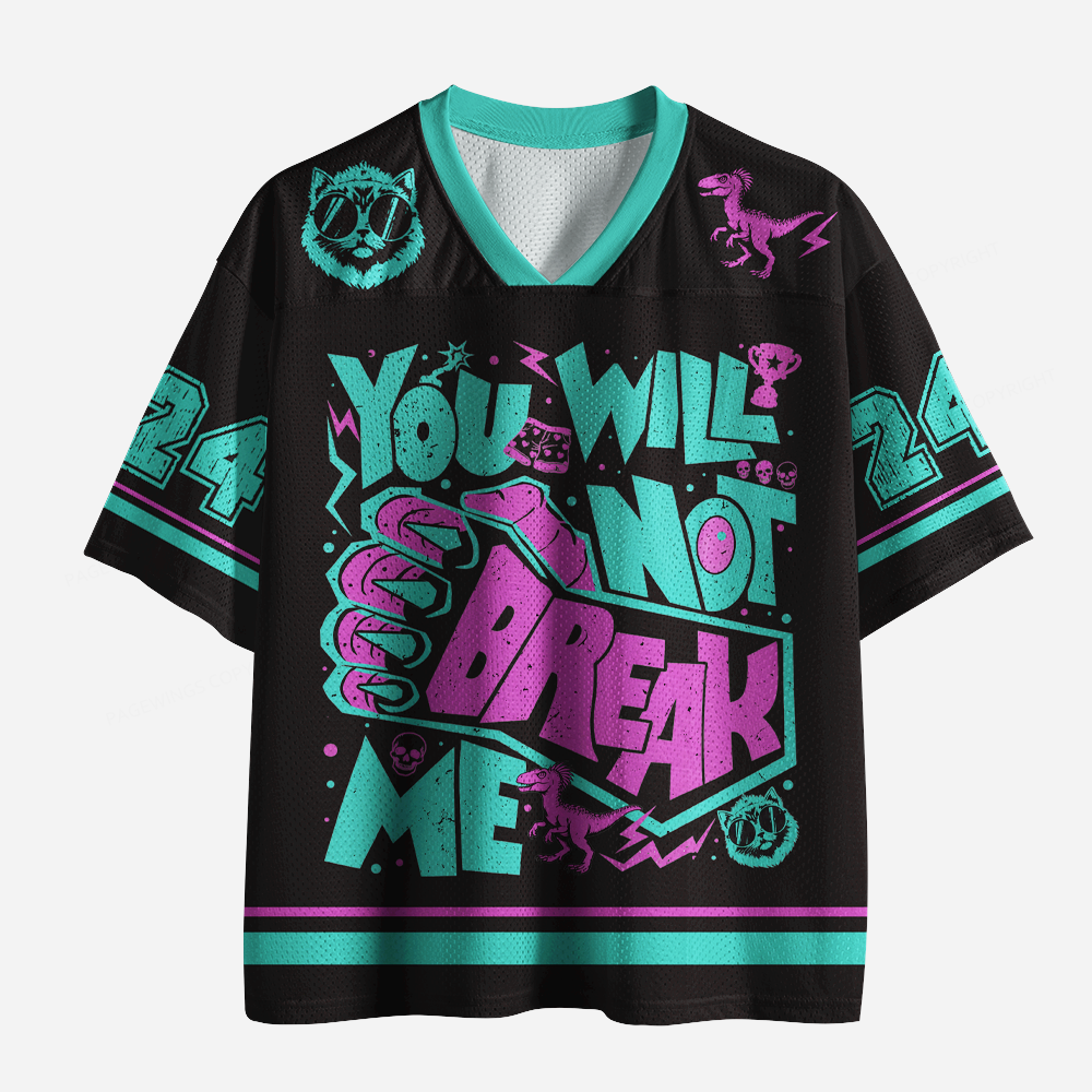 Pagewings Sci Fi Bookish Unisex Mesh Jersey