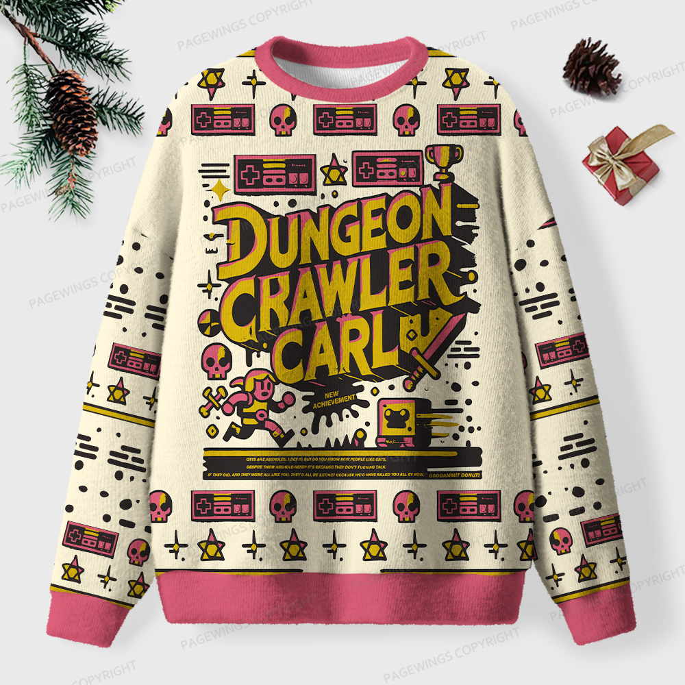 Pagewings Sci-Fi Book Lover Unisex Ugly Sweatshirt