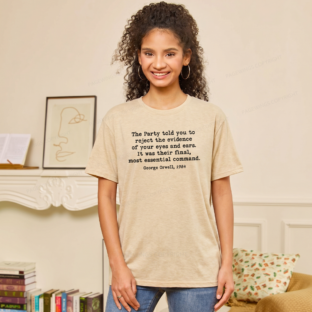Pagewings It Was Their Final Most Essential Command Unisex Heather T-Shirt
