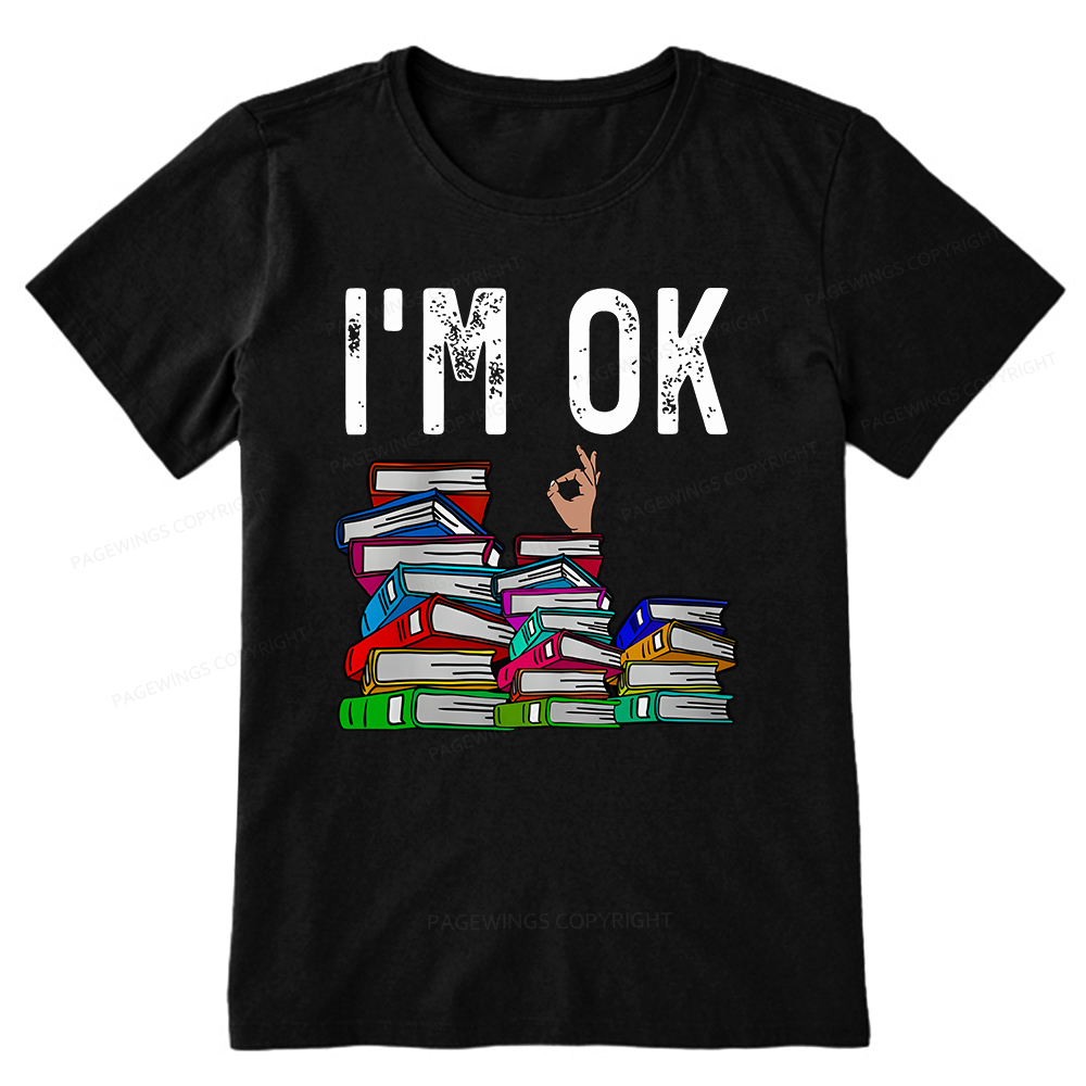Pagewings Librarian Book Reader Funny Book Lover Unisex Classic T-shirt